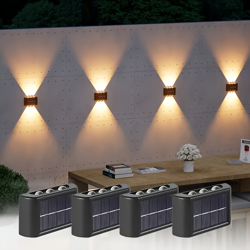 Solar Garden Light - Luz Solar LED para Exterior, Lâmpada