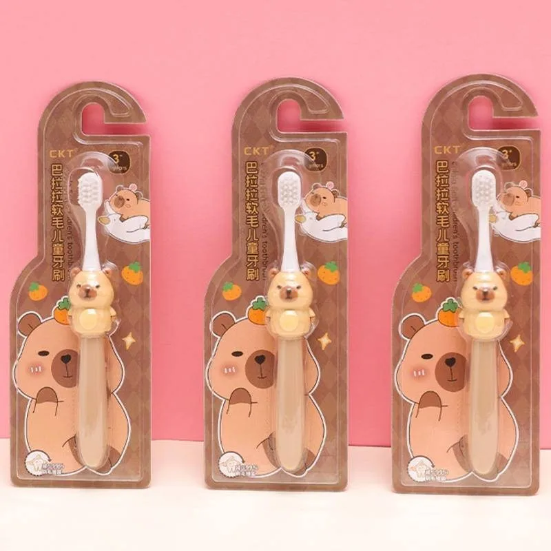 Bamboo Toothbrush - Escova de Dentes Infantil Capybara, Escova