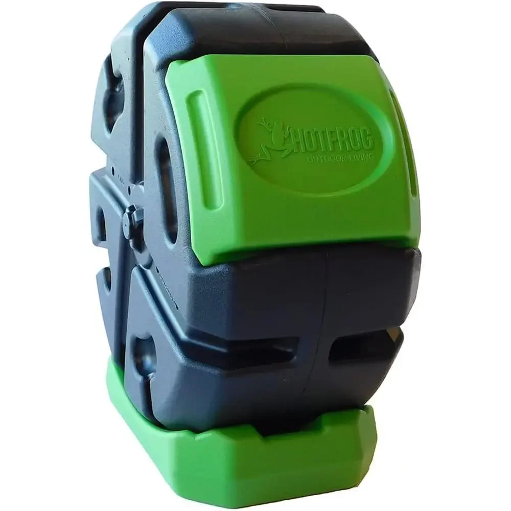 Compost Bin - Composteiro de jardim rotativo de câmara