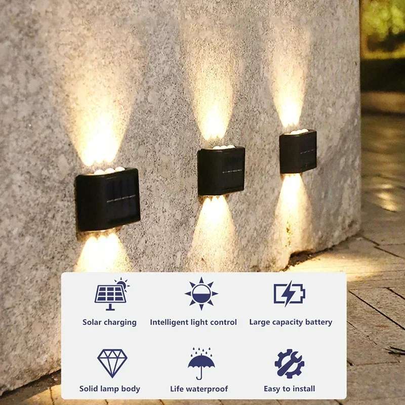 Luz Solar LED para Exterior, L - Solar Garden Light avaliação e preço