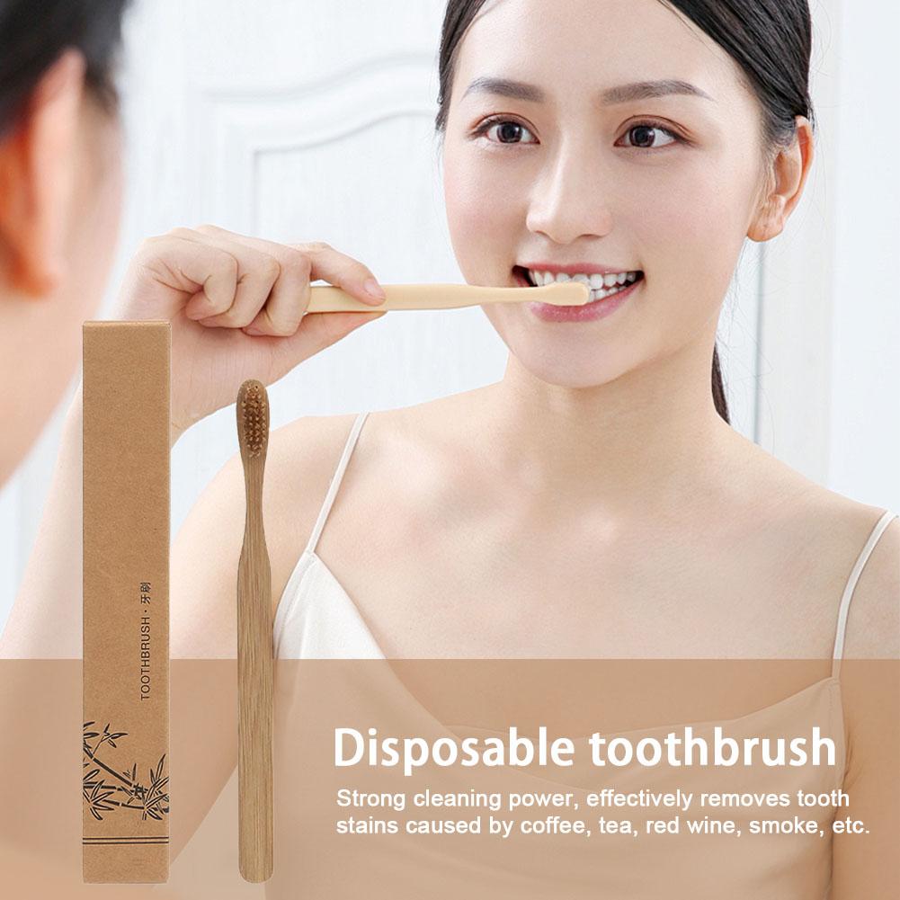 1-100 unidades de escovas de d - Bamboo Toothbrush avaliação e preço