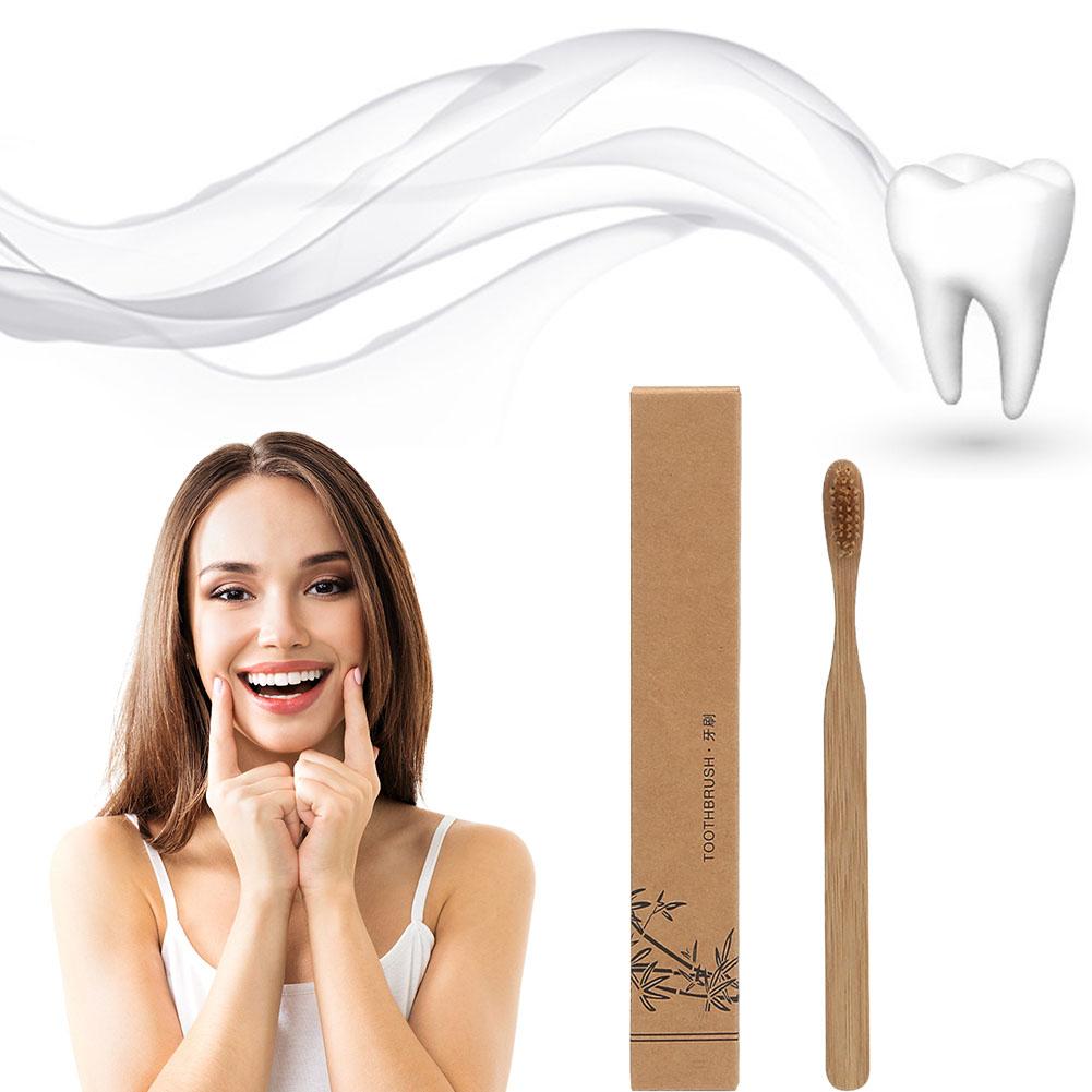 1-100 unidades de escovas de d - Bamboo Toothbrush avaliação e preço