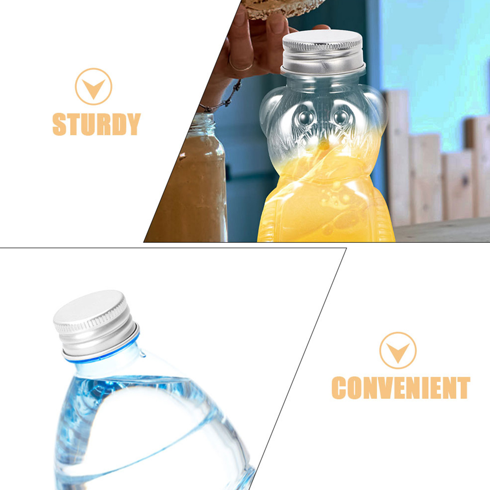 80 unidades de tampas de rosca - Reusable Bottle avaliação e preço