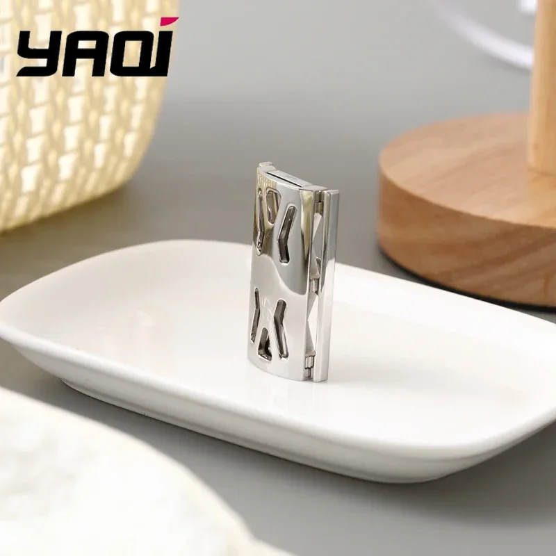 2026 YAQI Hollowed Sentinel ss - Safety Razor Handle avaliação e preço