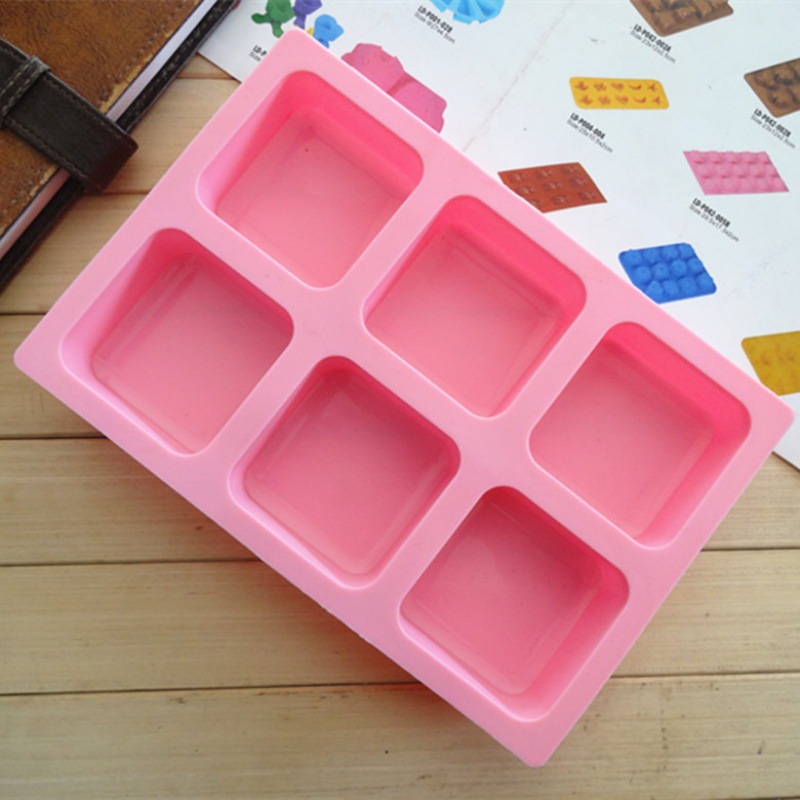 Moldes quadrados de silicone p - Eco Soap avaliação e preço
