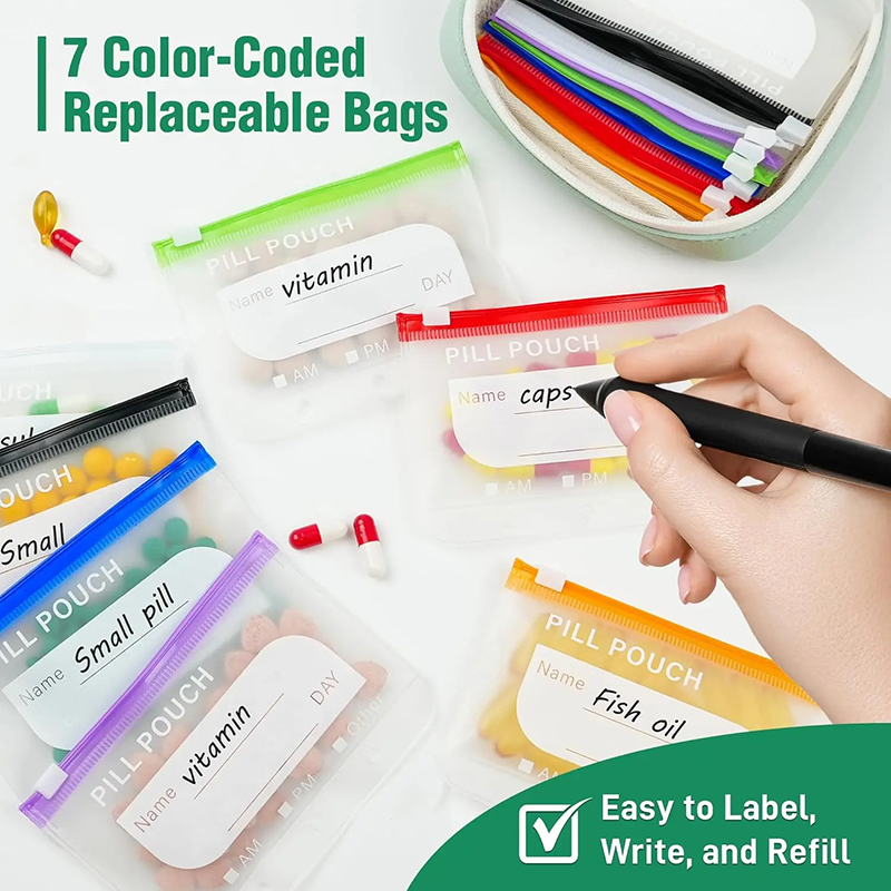 Organizador de comprimidos sem - Reusable Bag avaliação e preço