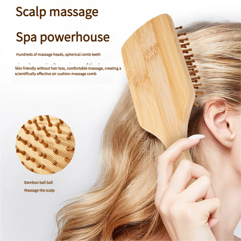 Escova de cabelo de bambu esti - Bamboo Toothbrush avaliação e preço
