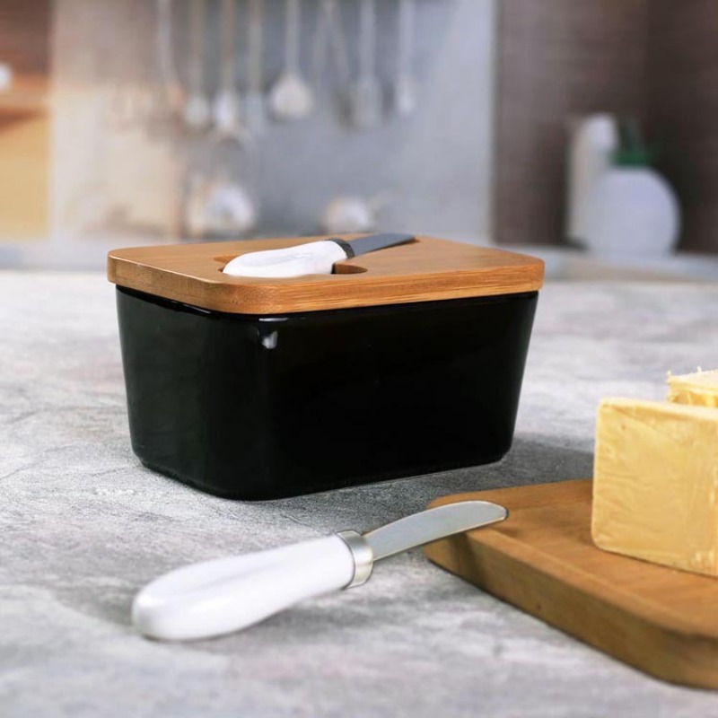 Simples Manteiga Cerâmica Prat - Bamboo Cutlery avaliação e preço