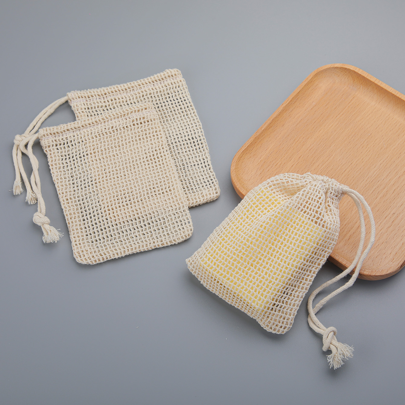 Saco de algodão natural para e - Eco Soap avaliação e preço