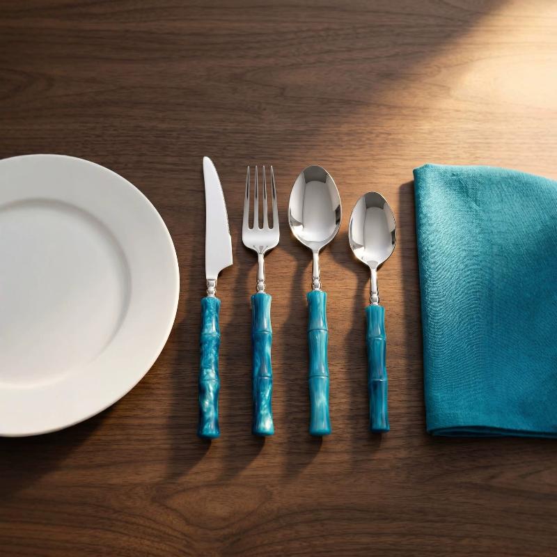 Talheres de Acrílico com Cabo  - Bamboo Cutlery avaliação e preço