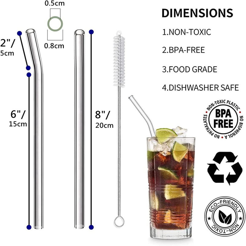 Canudos de vidro reutilizáveis - Reusable Straw avaliação e preço